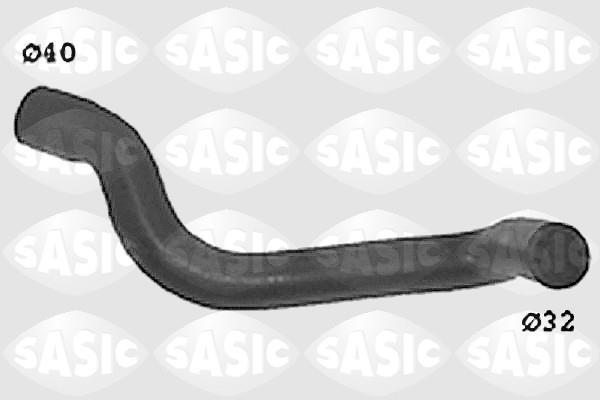 Durite de radiateur (Durite de refroidissement) SASIC SWH4321