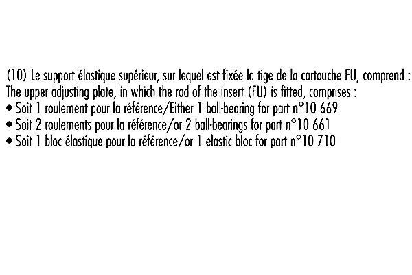Amortisseurs RECORD SUPER - ref. 10710