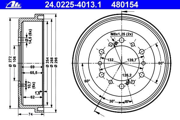 Tambour De Frein Arrière Suzuki Santana Vitara