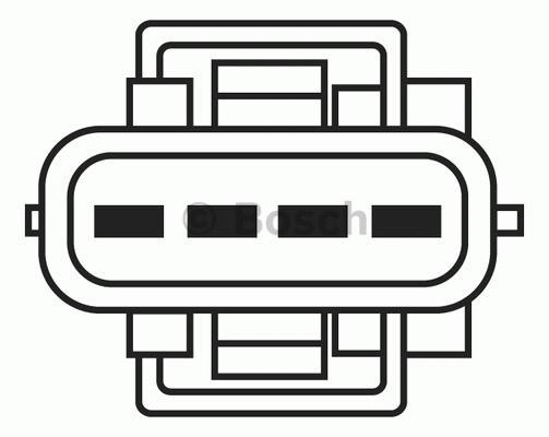 Sonde lambda BOSCH 0 258 003 672