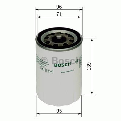 Filtro de aceite BOSCH ref. 0 986 452 046
