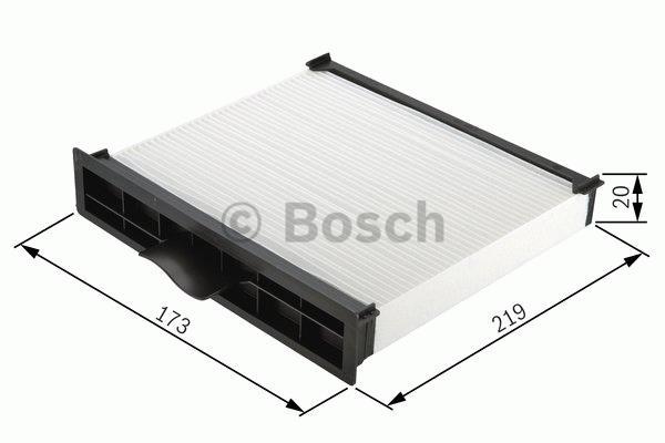 Filtre d'habitacle (Filtre à pollen) BOSCH M2218 - ref. 1 987 432 218