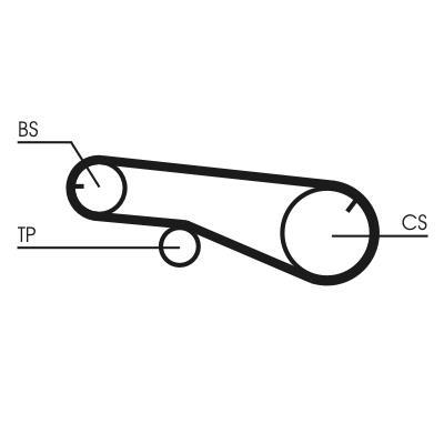 Kit de distribution CONTITECH ref. CT1141K1
