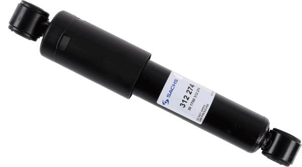 Jeu de 2 amortisseurs SACHS 312 274