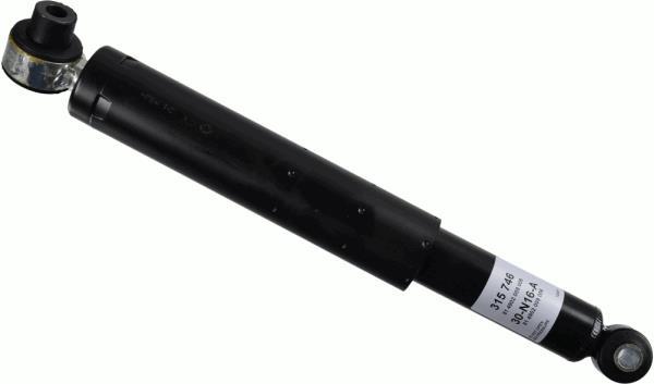 Jeu de 2 amortisseurs SACHS 315 746