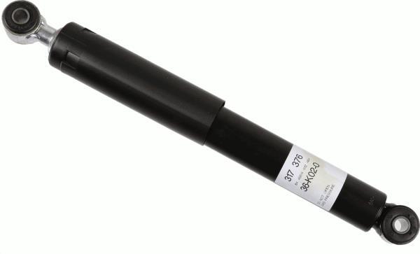 Jeu de 2 amortisseurs SACHS 317 376