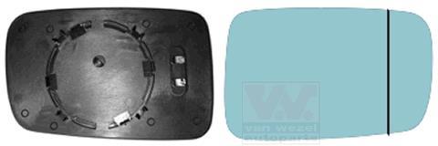 Verre de rétroviseur, rétroviseur extérieur VAN WEZEL 0647838