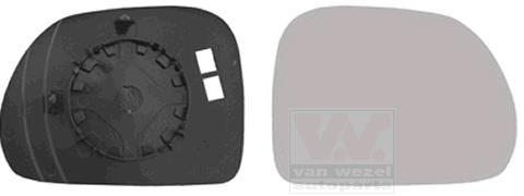 Verre de rétroviseur, rétroviseur extérieur VAN WEZEL 1609832
