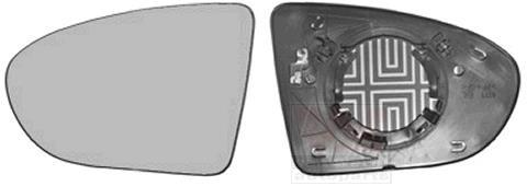 Verre de rétroviseur, rétroviseur extérieur VAN WEZEL 3388837