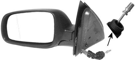 Rétroviseur extérieur VAN WEZEL 4903803