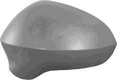 Revêtement, rétroviseur extérieur VAN WEZEL 4940843