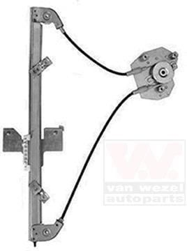 3799263 VAN WEZEL Lève-vitre Avant Gauche, Type De Fonctionnement