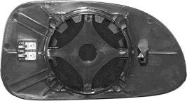 Verre de rétroviseur, rétroviseur extérieur VAN WEZEL 8125838