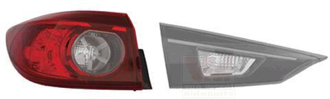 Feu arrière VAN WEZEL 2744931