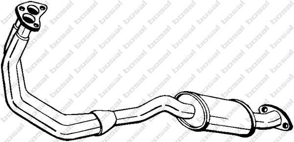 Silencieux avant (Pare flamme) BOSAL 154-529