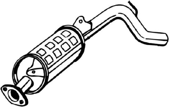 Silencieux arrière BOSAL 278-873