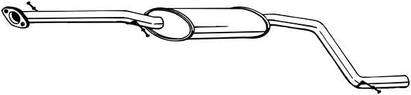 Silencieux central BOSAL 285-193