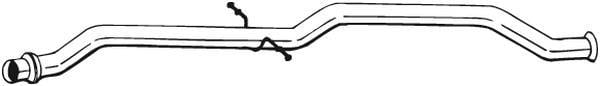 Tuyau d'échappement (Tuyau d'échappement) BOSAL ref. 870-133