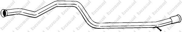 Tuyau d'échappement (Tuyau d'échappement) BOSAL 878-001