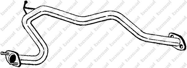 Tuyau d'échappement (Tuyau d'échappement) BOSAL 887-389