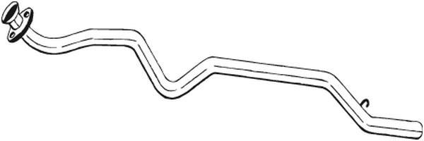 Tuyau d'échappement (Tuyau d'échappement) BOSAL ref. 938-957