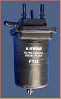 Filtro combustible MISFAT FILTRATION ref. F114