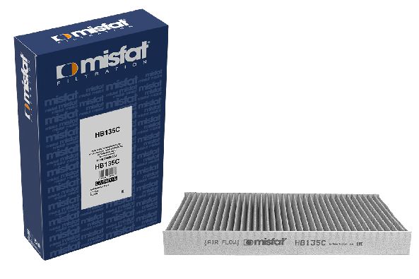 Filtre d'habitacle (Filtre à pollen) MISFAT FILTRATION ref. HB135C