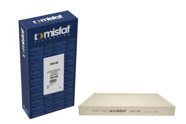 Filtro, aire habitáculo MISFAT FILTRATION ref. HB149