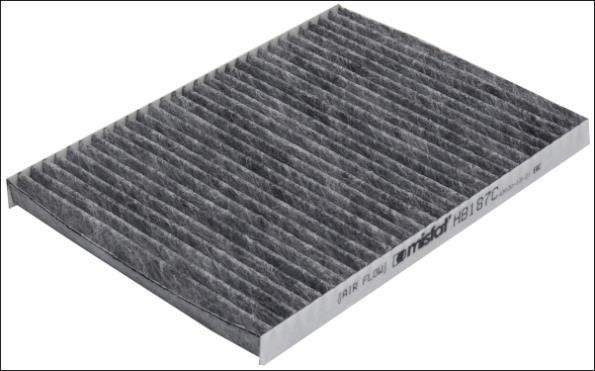 Filtro, aire habitáculo MISFAT FILTRATION ref. HB187C