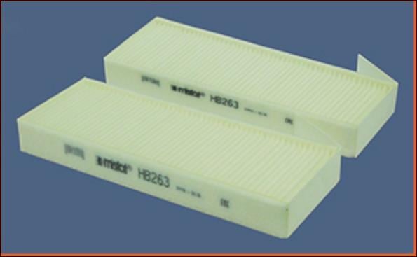 Filtro, aire habitáculo MISFAT FILTRATION ref. HB263