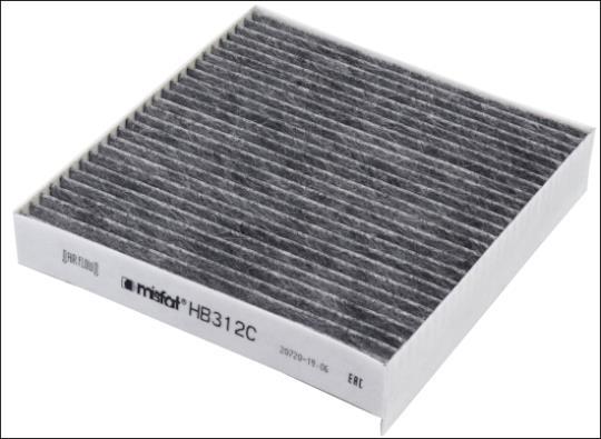 Filtro, aire habitáculo MISFAT FILTRATION ref. HB312C