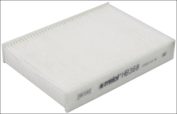 Filtre d'habitacle (Filtre à pollen) MISFAT FILTRATION ref. HB368