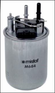 Filtre à carburant (Filtre à gasoil) MISFAT FILTRATION ref. M684