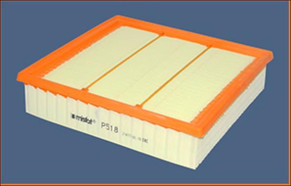 Filtre à air MISFAT FILTRATION ref. P518