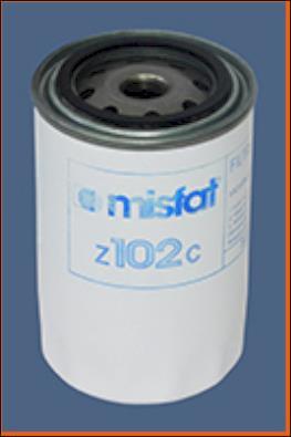 Filtro de aceite MISFAT FILTRATION ref. Z102C