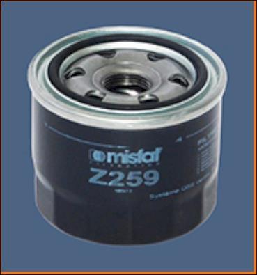 Filtro de aceite MISFAT FILTRATION ref. Z259