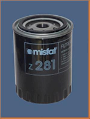Filtro de óleo MISFAT FILTRATION ref. Z281