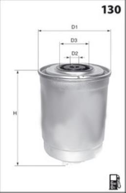 Filtro de combustível MISFAT FILTRATION ref. M631