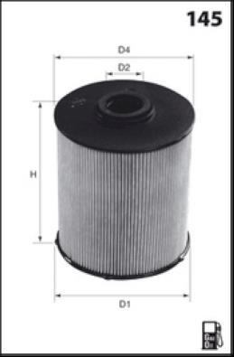 Filtro combustible MISFAT FILTRATION ref. F007