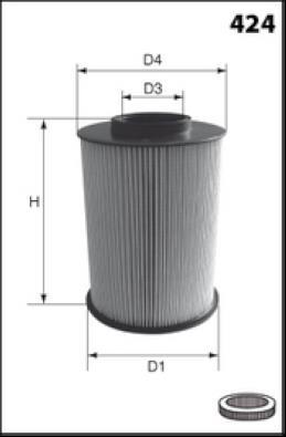 Filtre à air MISFAT FILTRATION ref. R292