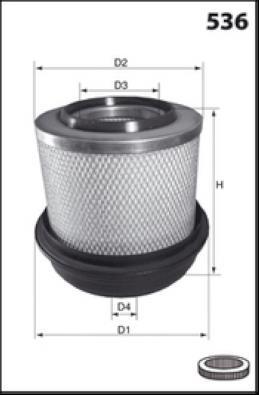 Filtre à air MISFAT FILTRATION ref. R1146