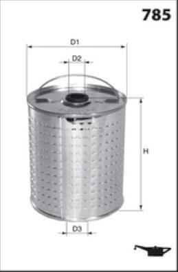 Filtre à huile MISFAT FILTRATION ref. T012B