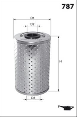 Filtre à huile MISFAT FILTRATION ref. L538