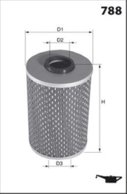 Filtre à huile MISFAT FILTRATION ref. L543