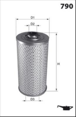 Filtre à huile MISFAT FILTRATION ref. L589