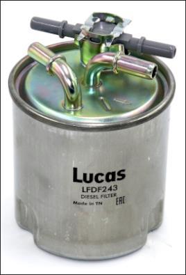 Filtro de combustível LUCAS ref. LFDF243