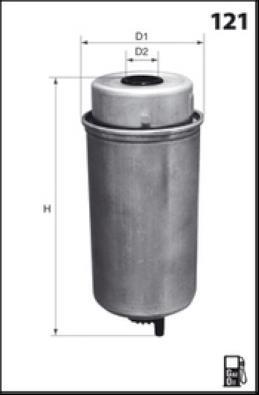 Filtre à carburant (Filtre à gasoil) LUCAS ref. LFDS236