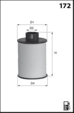 Filtre à carburant (Filtre à gasoil) LUCAS ref. LFDE150