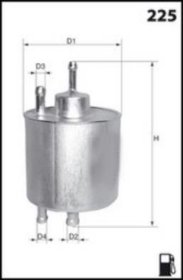 Filtre à carburant (Filtre à gasoil) LUCAS ref. LFPF028