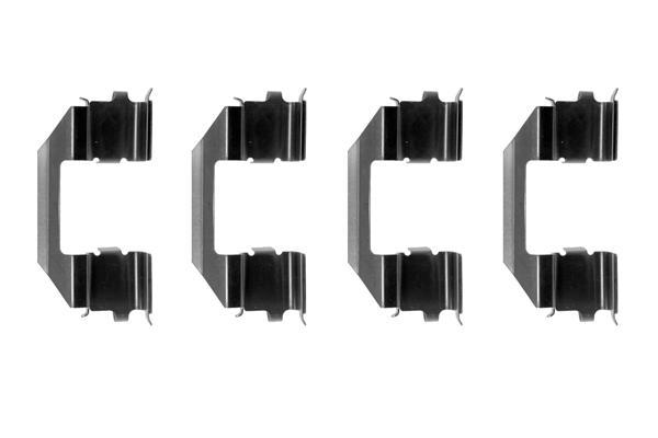 Kit d'accessoires, plaquette de frein à disque HELLA PAGID 8DZ 355 202-841